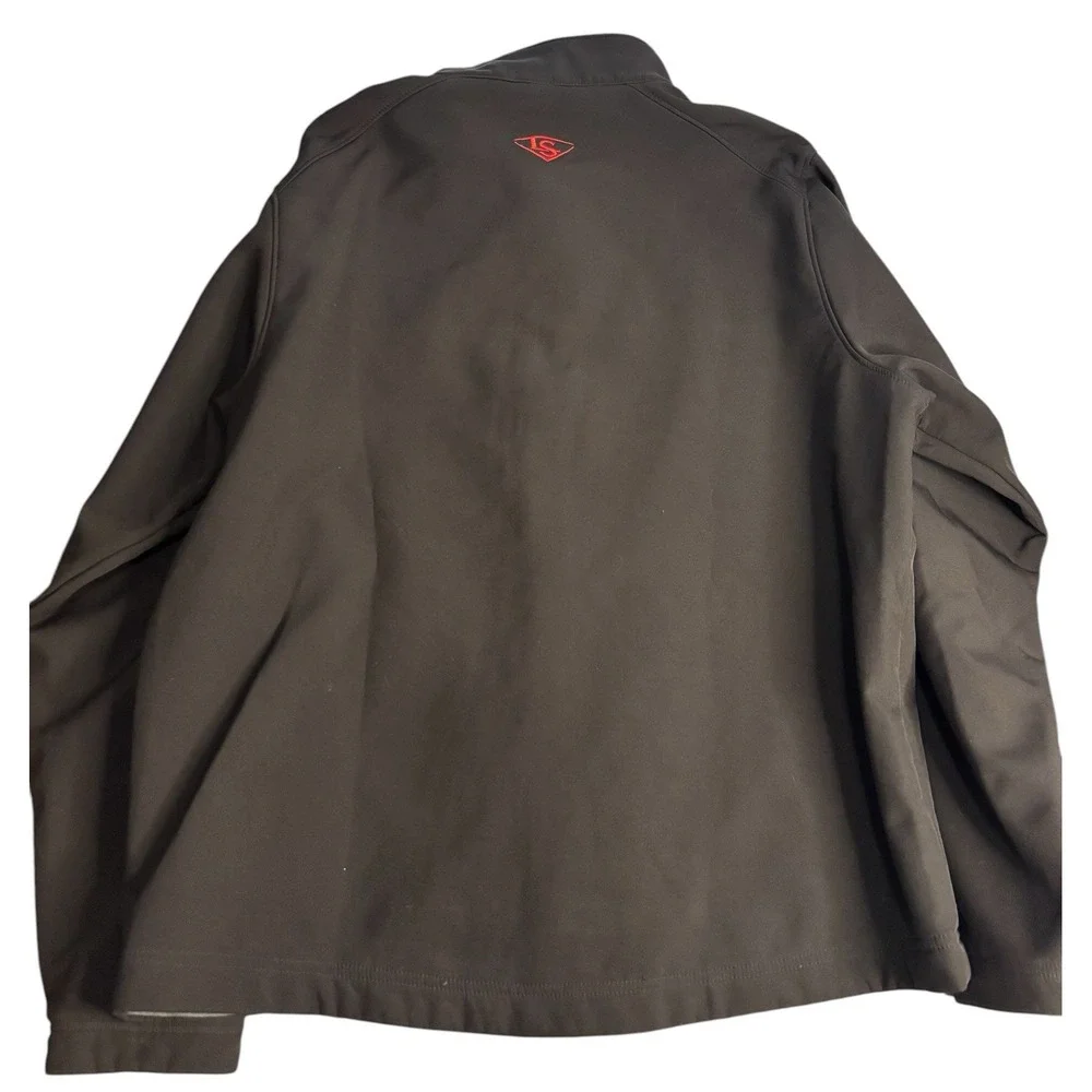 Louisville Slugger Jacket‎ Mens Extra Large Fleece Lined Embroidered